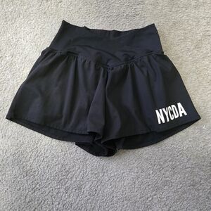 UC SportsWear Black Women's Athletic Skort with Logo
